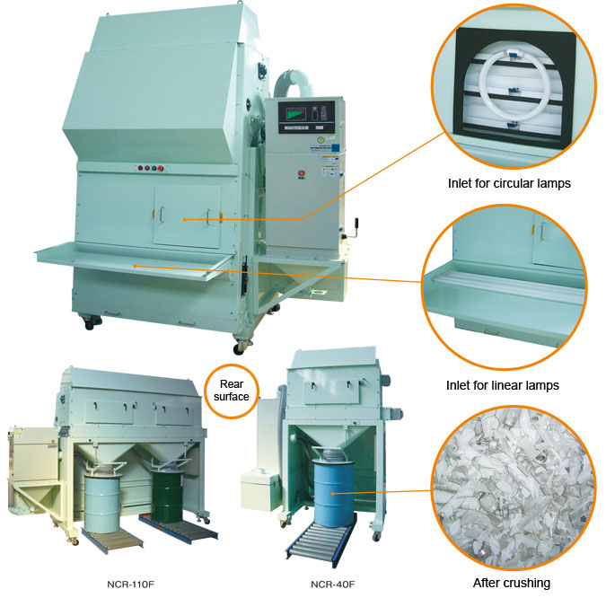 Fluorescent Lamp Crusher (NCR Series)
